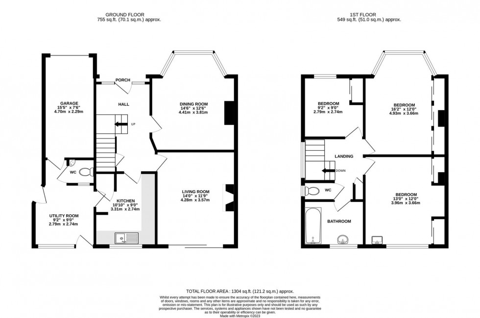 Floorplan for Percy Road, Whitton.