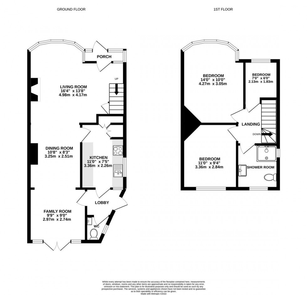 Floorplan for Wills Crescent, Whitton, Hounslow