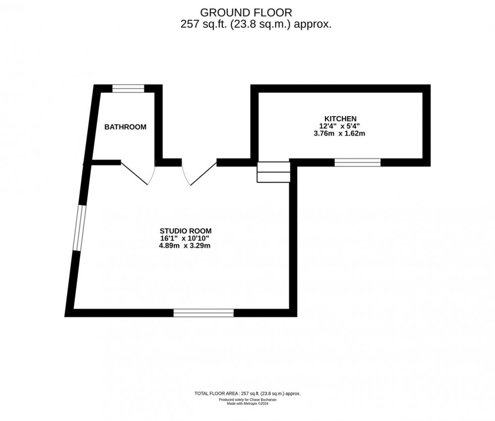 Floorplan for Queens Road, Teddington