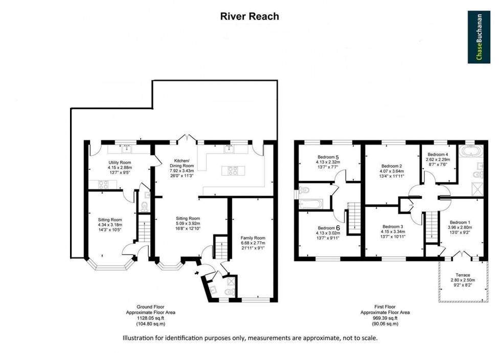 Floorplan for River Reach, Teddington