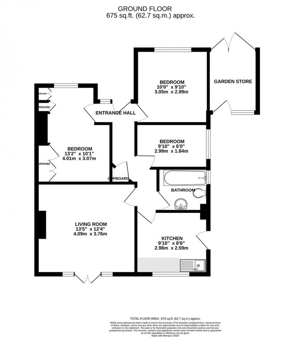 Floorplan for Lyndhurst Avenue, Whitton