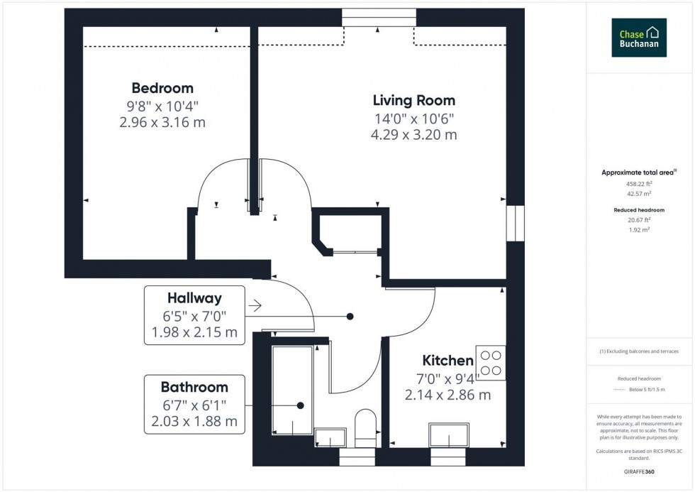 Floorplan for Cloister Close, Teddington