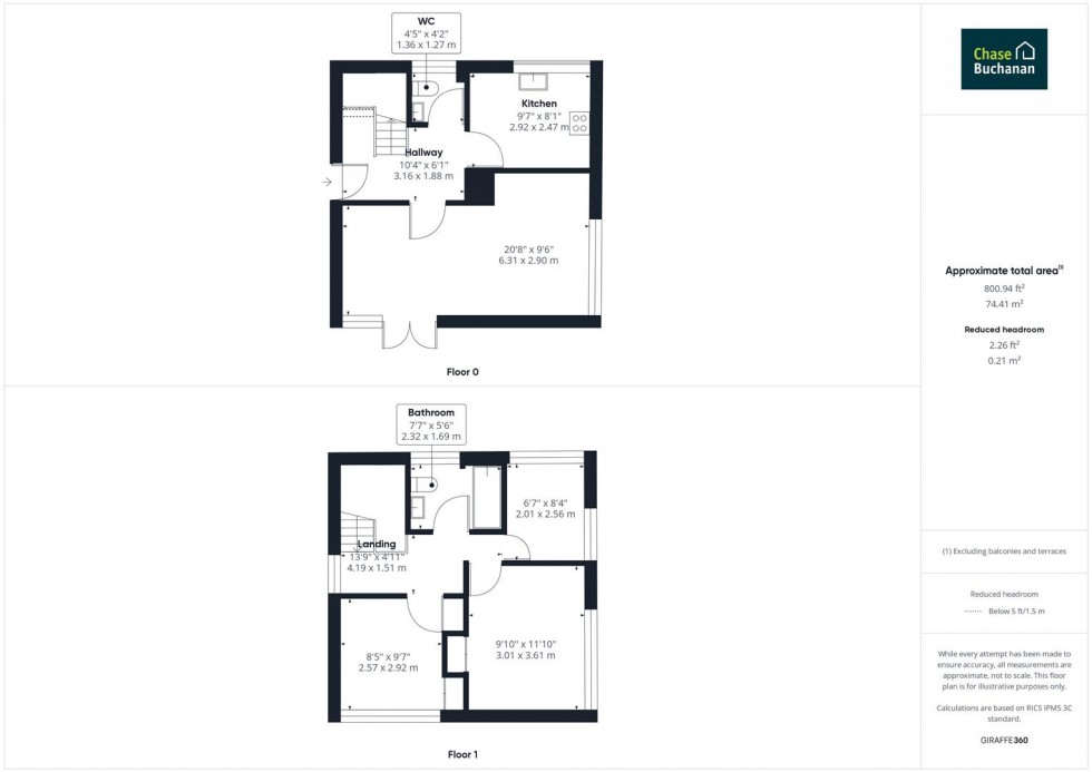 Floorplan for Thameside, Teddington