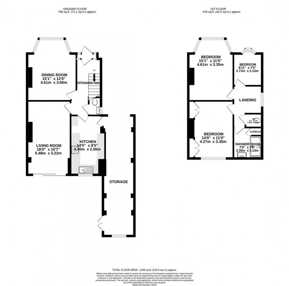 Floorplan for Constance Road, Whitton