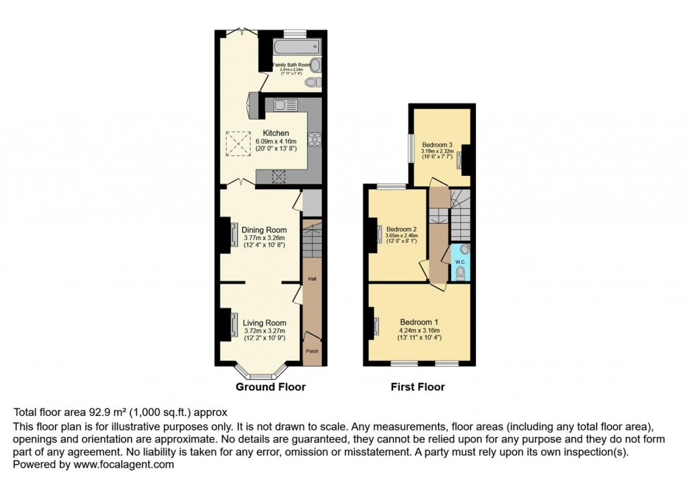 Floorplan for Gravel Road, Twickenham