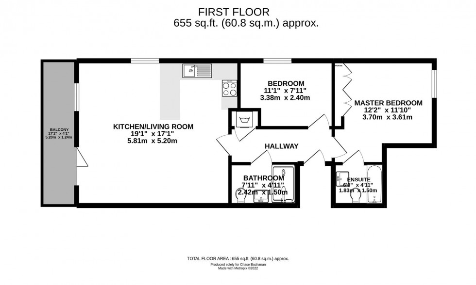 Floorplan for The Firs, Hampton Wick