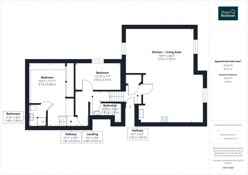 Floorplan for Admiralty Road, Teddington