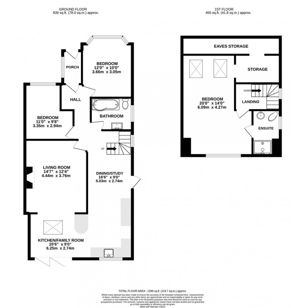 Floorplan for The Ridge, Whitton